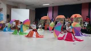 Native Filipino Dance Tinikling and Umbrella Dance [upl. by Tiphani]