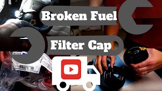 How To  Replace Broken Fuel Filter and Fuel Filter Change in Ford Super Duty 67L Diesel 20112017 [upl. by Rotciv645]