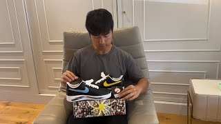 Nike x Peaceminusone GDragon ParaNoise 30 Air Force 1 ‘07 Low Review [upl. by Auqenahs345]