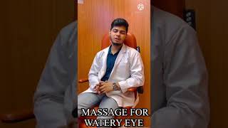 How to treat eye discharge in newborns  EYE MASSAGE FOR WATERY EYE [upl. by Yann]