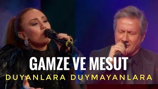 Gamze ve Mesut  Duyanlara Duymayanlara  O Ses Türkiye Düello 02022017 [upl. by Cy391]