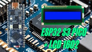 ESP32 LCD 16x2 I2C Paso a paso [upl. by Oballa]