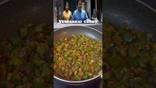 Vendakkai poriyal recipe  Urvasi mam style vendakkai curry  Ladiea finger curry recipe fypシ゚viral [upl. by Akemyt]