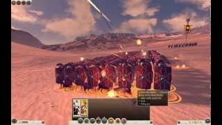 Total War ROME 2  Arrows vs Shield in Testudo formation [upl. by Krystyna]