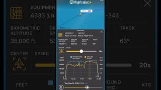 Severe turbulence leads to inflight engine shut down [upl. by Briney]