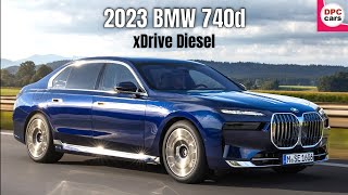 2023 BMW 740d xDrive Diesel [upl. by Keeryt595]