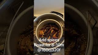 Sambhar powder in air fryer  Homemade sambar masala in airfryer airfryerrecipes [upl. by Willner]