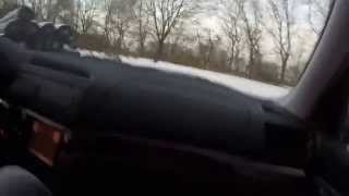 BMW e38 740i Drift  Straight pipes sound  Onboard [upl. by Dunton]