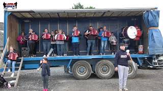 Ardarragh Accordion Band  Rathfriland 11th July Night 2024 [upl. by Ecidnarb]