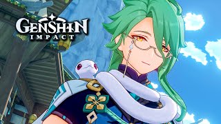 Genshin Impact 36  Baizhu Story Quest Full Walkthrough Gameplay [upl. by Elraet84]