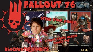 Fallout 76 PvP  Atomic Store Review fallout76 fallout [upl. by Dressel]