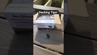 How To Install Composite Decking [upl. by Sirkin]