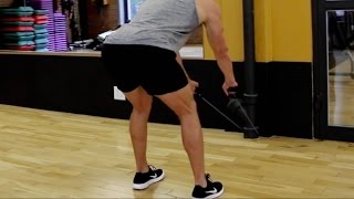 Hamstrings Resistance Band Deadlift [upl. by Adeuga]