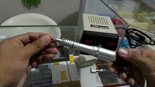 Cara Pasang Micromotor Strong 204 Saeshin  Oke Dental [upl. by Garris]