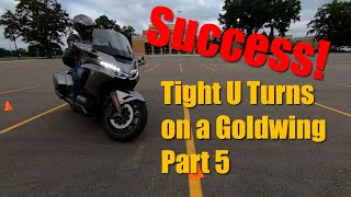 U Turns on a Goldwing DCT Part 5 [upl. by Greyson387]