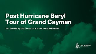 Post Hurricane Beryl Tour Of Grand Cayman [upl. by Hamner]