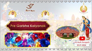 Pre Garbha Kalyanak Day  Part 1  Panchkalyanak Pratishtha Mahotsav Songadh  20 Jan 2024 [upl. by Lampert]