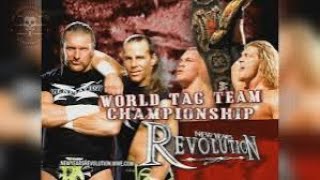 DGeneration X vs Rated RKO New Years Revolution 2007 Highlights [upl. by Eadnus]