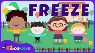 Ultimate Dance Party Freeze Song  THE KIBOOMERS Brain Breaks for Kindergarten [upl. by Soalokcin312]