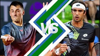 Bernard Tomic vs Skander Mansouri  MEXICO CITY 2024 [upl. by Ahsrop]