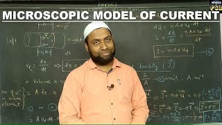 Microscopic Model of Current  Class 12 Physics Current Electricity [upl. by Deacon]