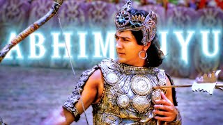 Veer Abhimanyu vadh 🥺  Part 1  Gangstas Paradise 4K edit  Mahabharat viral [upl. by Aryas]