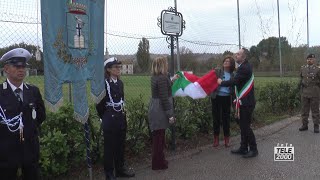 Mondavio intitolato un piazzale ai Caduti di Nassiriya [upl. by Bartie980]