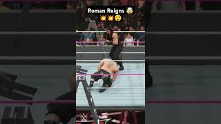 Roman Reigns vs Brock Lesnar 🤯💥😲 viralshorts [upl. by Mame]