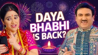 Daya Bhabhi BACK This Diwali Disha Vakani Return in TMKOC  Taarak Mehta Ka Ooltah Chashmah [upl. by Einalem]