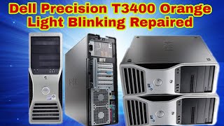 Dell Precision T3400 Orange Light Blinking Repaired [upl. by Steady]