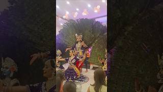 Radha Krishna dance shortsvideo 🙏 [upl. by Gildas]