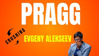 Praggnanandhaa vs GM Evgeny Alekseev in Round 11 of FIDE World Rapid Team Chess Championships 2024 [upl. by Eniar]