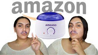 Amazon RioRand Wax Warmer Hair Removal Kit  Honest Review by Shakila [upl. by Shoshana623]