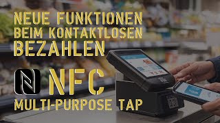 NFC MultiPurpose Tap  Neue Funktionen beim kontaktlosen Bezahlen nfc apple multipurpose tap [upl. by Bascio]