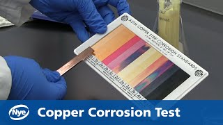 Lubricant Testing 101 Copper Corrosion by Nye Lubricants [upl. by Pedaias]