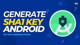 How to Generate SHA1 Key in Android Studio  SHA1 Key Android Studio [upl. by Rafa]