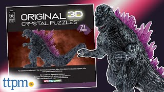 Godzilla Original 3D Crystal Puzzle [upl. by Eiwoh]