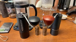 Comandante C40 MK4 vs SAI The Millwright Hand Coffee Grinder [upl. by Elahcar]