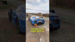 Fire spitting Noble M600 🔥 supercars noblem600 v8 v8engine exhaust exhaustsound fire fast [upl. by Amara]