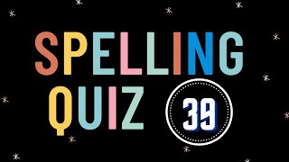 Spelling Bee Quiz Ten Words to test Spelling Skill Play and Learn English Words Perfect Score [upl. by Savina]