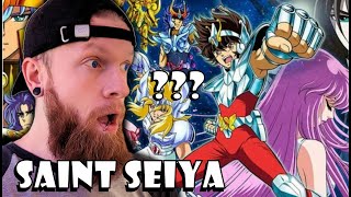 First Time Reaction Saint Seiya Openings 14 Reaction [upl. by Corliss]