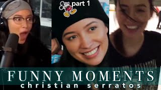 CHRISTIAN SERRATOS  Funny Moments part 1 [upl. by Weisbart]