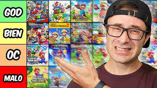 ✅ RANKING de los MEJORES JUEGOS de MARIO en Nintendo SWITCH [upl. by Seravat]