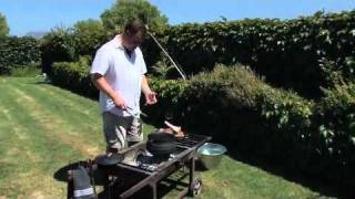 How to Braai Making a Potjie Slow Cooking [upl. by Badger]