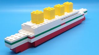 How to Build a LEGO HMHS Britannic [upl. by Letisha]