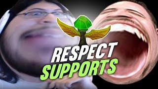 Imaqtpie  RESPECT SUPPORT PLAYERS [upl. by Ellehsal884]