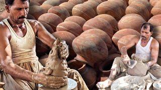 Amazing Earthenware Clay Pottery Pot Producing Process  Earthenware Mass Producing Factory [upl. by Dehsar623]