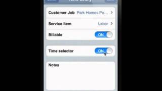 Enter timesheet into iPhone [upl. by Delanie967]