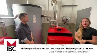 Live angeschaut Der 🔥 brandneue Holzvergaser von IBC aus Gusseisen mit bis zu 70 KfW Förderung [upl. by Enrobso]