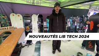 Nouveautés snowboard LIB TECH 2024 [upl. by Gefen]